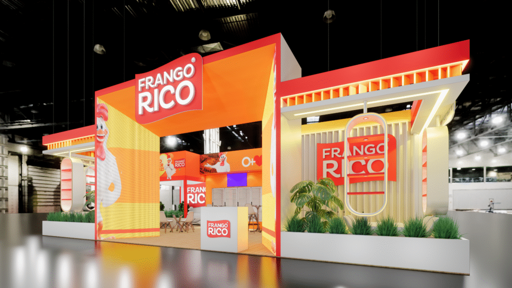 Montagem de stands para feiras