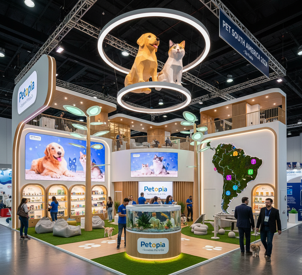 montadora de stands pet south america