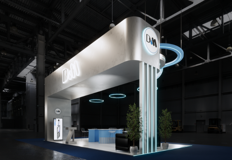 montadora de stand para concrete show