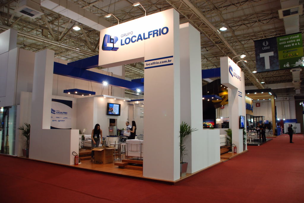montagem de stands para eventos