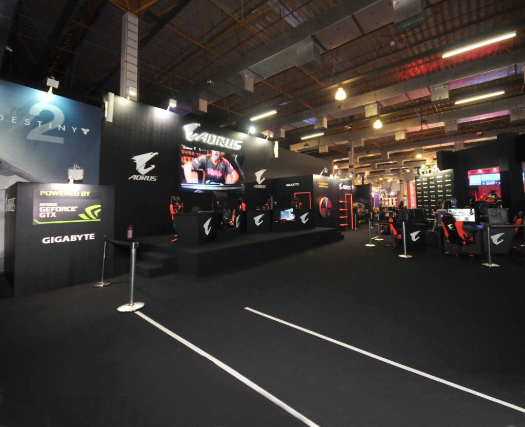montadora de stand para ccxp