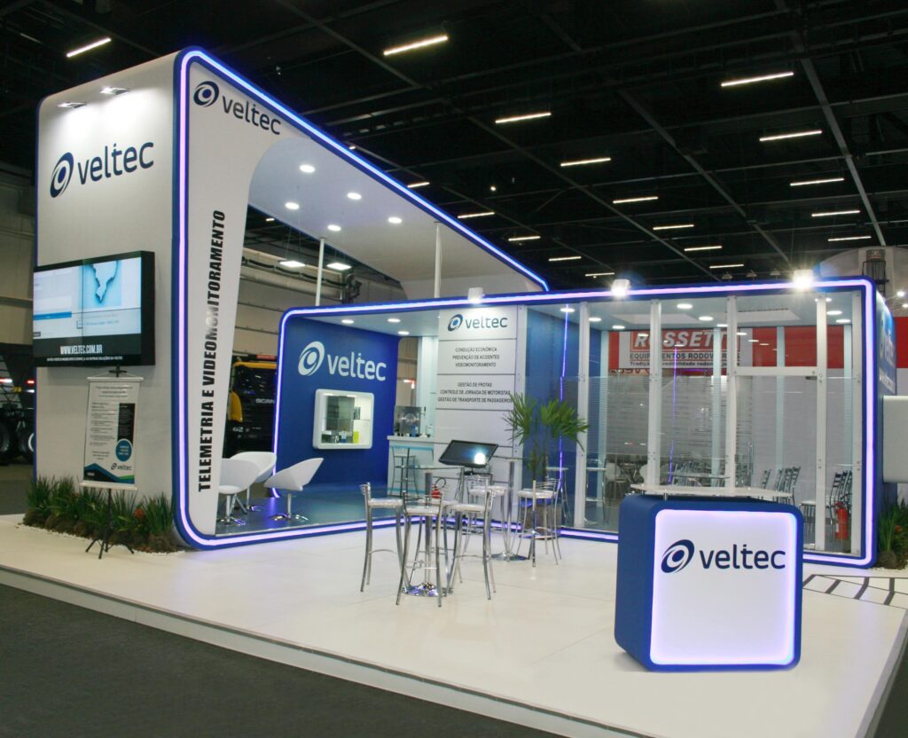 montagem de stand para feiras