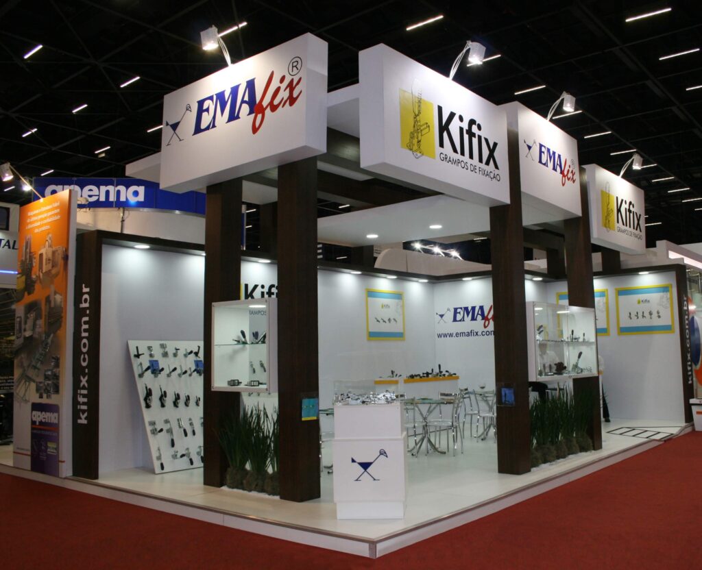 montagem de stands para construlev